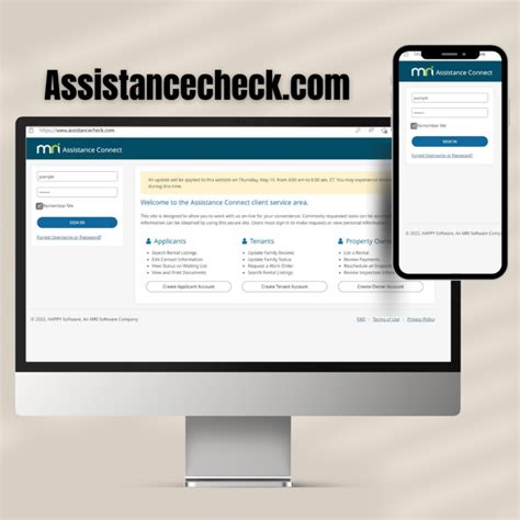 Participating Family Documents Rent Fact Sheet Portability Request Form Change of Income Form Change of Household Composition Employment Verification Form. . Assistancecheck login